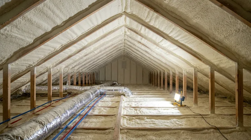 Attic Spray Foam Insulation Austin