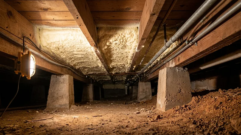Crawl Space Spray Foam Insulation Austin